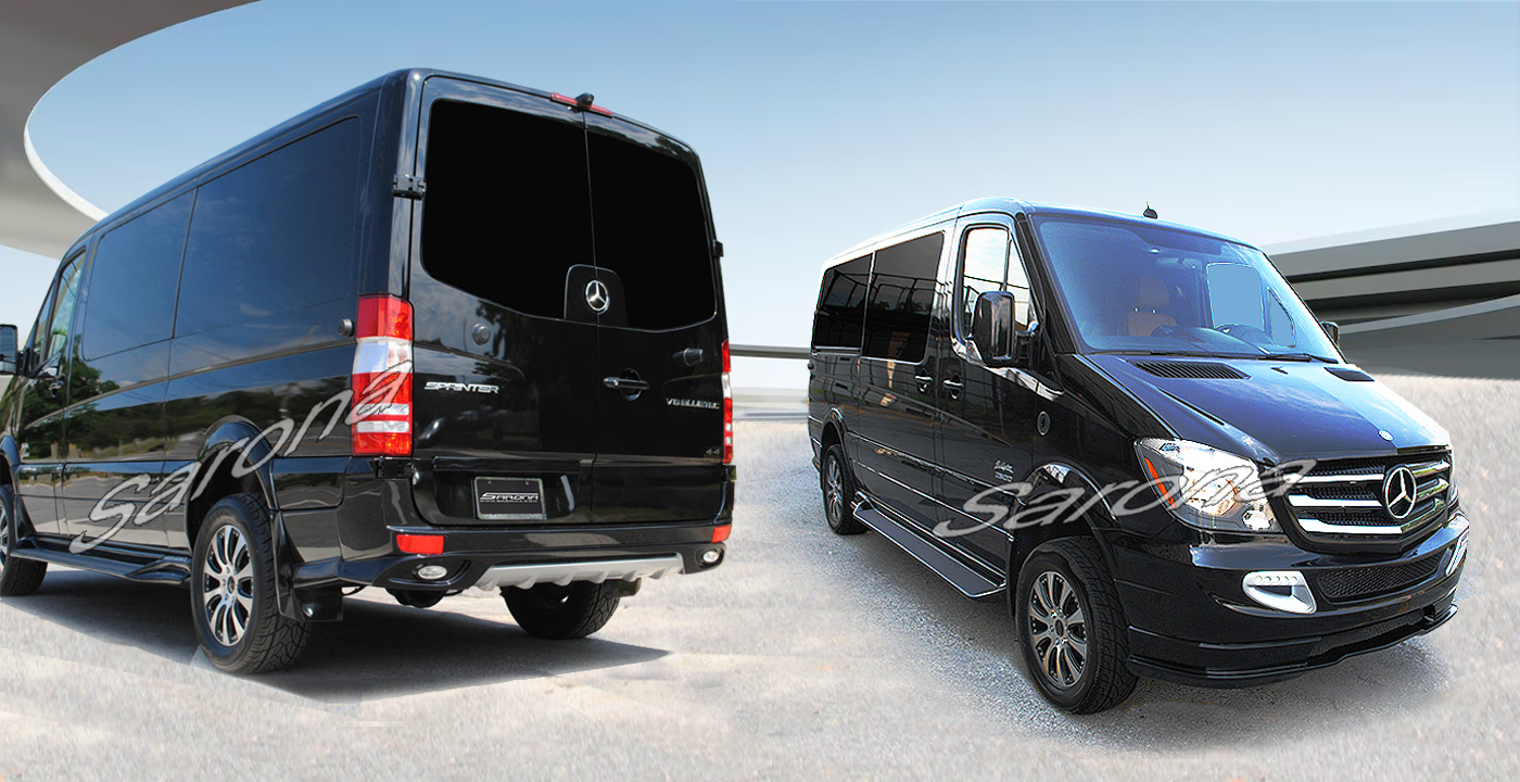 Custom Mercedes Sprinter  Van Body Kit (2007 - 2013) - $3200.00 (Part #MB-152-KT)